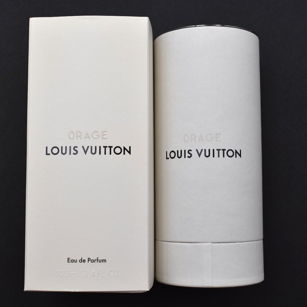 Louis Vuitton White Perfume Box & bottle holder only!